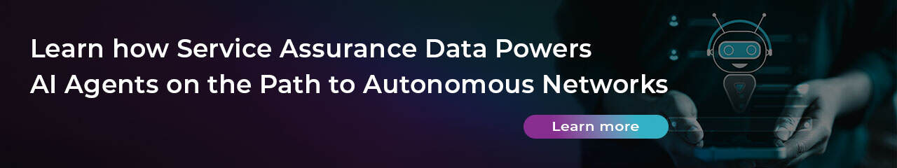 Service Assurance Data Powers AI Agents on the Path to Autonomous Networks