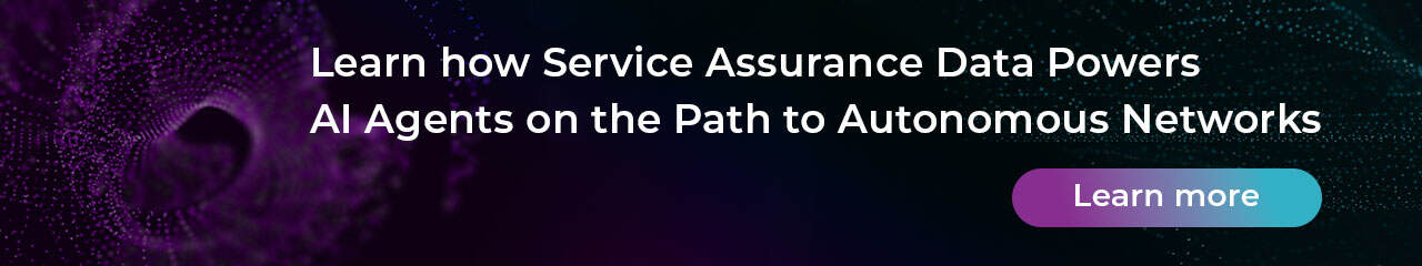 Service Assurance Data Powers AI Agents on the Path to Autonomous Networks